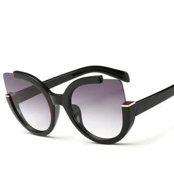 2020 Nove Modne blagovne Znamke Mačka Oči, sončna Očala Kakovosti UV400 Modni Ženski Odtenki Ogledalo sončna Očala Za Ženske zonnebril dames