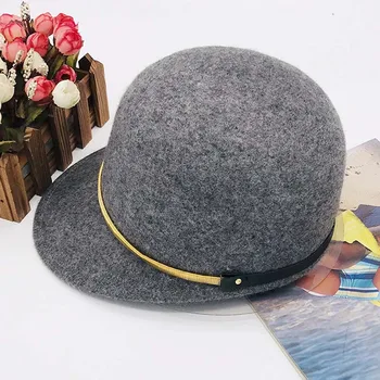Klasične Zimske Kape za Ženske Pasu Krasijo Ourdoor Tople Volne Vizir Klobuk Newsboy Cabbie Hat Dame Sneg Church Street Skp 55-60 cm