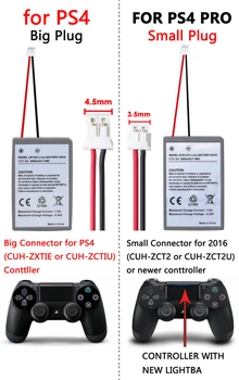1Pc Baterije Zamenjava za Sony PS4 Pro Slim Brezžična Dual Shock Krmilnik Druge Generacije CUH-ZCT2 CUH-ZCT2U