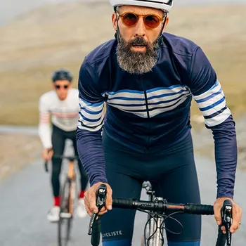 Pomlad/Jesen kolesarjenje tanko jakno cafe du cycliste pro team kolo nositi celotno dolžino zip dihanje tkanine cestno kolo oblačila