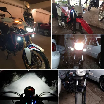 VOOVOO LED Motocikel Smerniki 30W 3000LM Moto Svetlobe Skupščine Reflektorji Motocikla Razsvetljavo 6500K Bela 9-85V Nepremočljiva