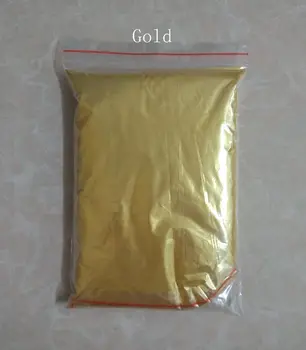 Zdravo Mica Zlato v prahu Pigment za DIY dekoracijo Barve 100 g/vrečko,Kovinsko Zlata Prahu Aluminija Srebra v Prahu za Nohte bleščice