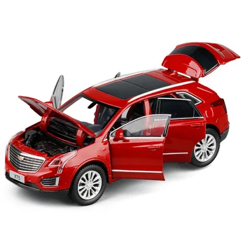 1:32 visoka simulacije XT5 zlitine modela avtomobila šest-vrata, zvoka in svetlobe krmiljenje blažilec modela avtomobila igrača za otroke, darila