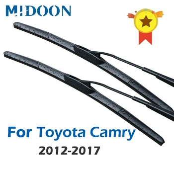 MIDOON vetrobranskega stekla Hibridni Metlice Brisalcev za Toyota Camry Fit Kavljem Orožja, Model, Leto 2012 2013 2016 2017