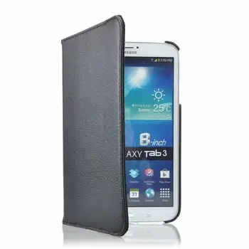 Stojalo PU Usnja Kritje velja Za Samsung Galaxy Tab 3 8.0 palčni T311 T310 T315 Tablet SM-T310 SM-T311 SM-T315 360 Rotacijski Capa