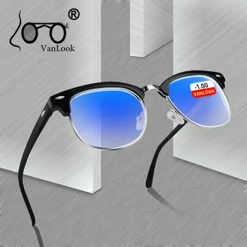 Računalnik Očala Pregleden Za Moške Kratkovidnost Očala Clear Leče, Očala Proti Blue Ray Eyeglass Okvir -1.00 -1.50, da -5.00
