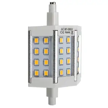 Blagovne znamke Zatemniti R7S LED Luči 10W 15W J78 78 mm J118 118mm 85-265V 220V 110V SMD 2835 Žarnica svetilka Zamenjajte halogenski žaromet