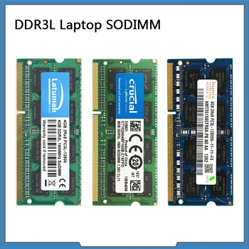 DDR3L RAM 2GB 4GB 8GB 1866MHz 1600MHz 1333 1066MHZ SODIMM RAM za Prenosnik Pomnilnik 204 Zatiči 1.35 V Memoria DDR3 RAM Pomnilniške Module