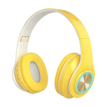 Prenosni Brezžični Bluetooth 5.0 Luštna Punca Zložljive Slušalke HI-fi Stereo Slušalke Z MIKROFONOM TF Kartice Macaron inPods Boom Slušalke