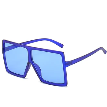 Oversize Ženske sončna Očala blagovne Znamke Oblikovalec Kvadratni Plastični Okvir Kul Dekleta Unisex Modna Očala UV400 Gafas De Sol Mujer 17059