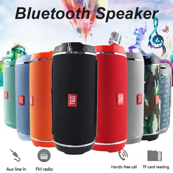 Top prodajne proizvod v letu 2020 TG 116 Brezžični Bluetooth Zvočnik Zunanji Stereo Bas USB/TF/FM Radio Audio Debelo Dropshipping