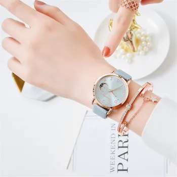 2021 Nov Eleganten Minimalističen Moda S Traku Izbiranje Žensk Quartz uro Darilo Watch Zapestnica Ročne ure Quartz Obleko Watch Часы