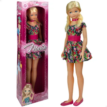 Marija Lutka, lutka big, igrače, lutke, igrače za otroke 3 let, velika lutka 105 cm, otroci igrače, lutka za česanje