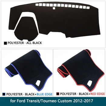 Za Ford Transit Tourneo Custom 2012~2017 Anti-Slip Mat nadzorni Plošči Mat Kritje Pad Notranje Sonce, Senco na Armaturno ploščo Avtomobila Dodatki