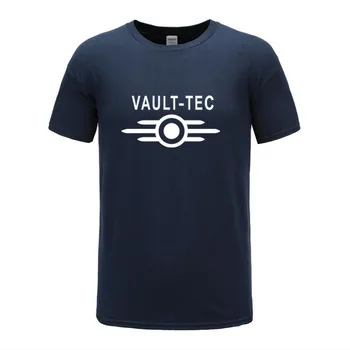 NOVO Vault Pes Igranje Video Igre Fallout 76 2 3 4 Tee Vrhovi Majice s kratkimi rokavi Moški Ženske Otroci Priložnostne Modni T-shirt Vault-Tec Fant Dekle