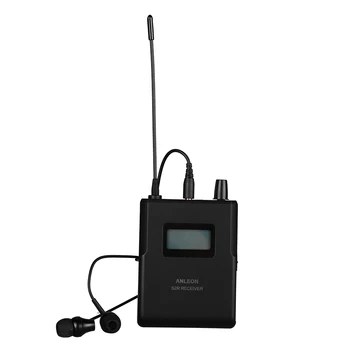 ANLEON S2 UHF Stereo Brezžični Monitor Sistem Brezžične Slušalke Mikrofon Oddajnik Sistema 561-568MHZ 100-240V NTC Antena