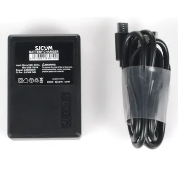 Za SJ8 Serije SJCAM Dvojni Polnilec za SJ8pro/ SJ8plus/ SJ8air Potovanja Desktop USB Polnilec Baterije za Shranjevanje Posode Polje