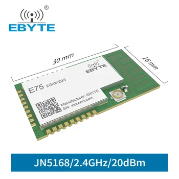 JN5168 ZigBee Modul 2,4 GHz 20dBm Brezžični Sprejemnik, EBYTE E75-2G4M20S Avtomatizacijo Doma za Pametne Zaklepanje Aplikacija