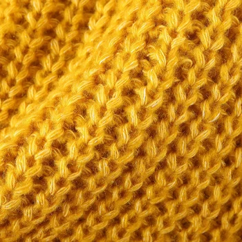 ZA leto 2020 Nove Ženske Jeseni 4 barva toplo Turtleneck pleteni pulover Slim Plesti pulover Vrhnja oblačila Kratek Padec Toplo Mehko