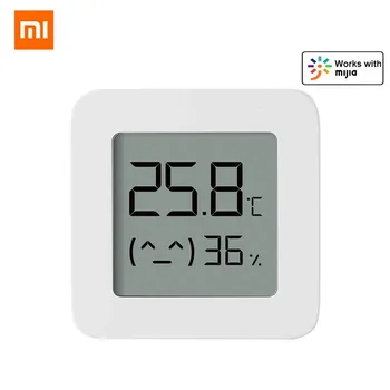 XIAOMI Mijia Bluetooth Termometer 2 Brezžična Pametna Električna Digitalna Higrometer Temperatura Vlažnost Senzor Delo z Mijia APP