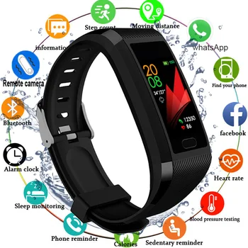2020 Touch Screen Smart Band Watch Fitnes Tracker Pametna Zapestnica Krvni Tlak Merjenje Šport Fitnes Zapestnica Moški Ženske