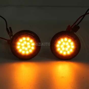2 kos LED Strani Marker Osvetlitev Vključite Opozorilne Luči za Mazda MX-5 Mk1 Mk2 Mk3 sprednji Strani Repetitorja Signalna luč 12V Plošča Lučka Blinker