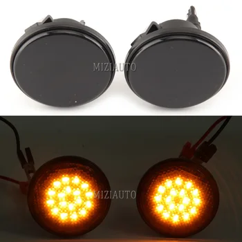2 kos LED Strani Marker Osvetlitev Vključite Opozorilne Luči za Mazda MX-5 Mk1 Mk2 Mk3 sprednji Strani Repetitorja Signalna luč 12V Plošča Lučka Blinker
