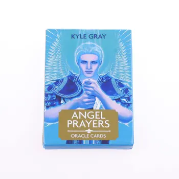 Angel Molitve Oracle Kartice Kyle Sivo Močan Duhovni Orodje Angleški Tarot Kart Krova Vedeževanje Vedeževanje