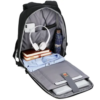 Najbolje prodajan poslovni računalnik nahrbtnik moški polnjenje prek kabla USB nahrbtnik enostavna in lahka študent vrečko