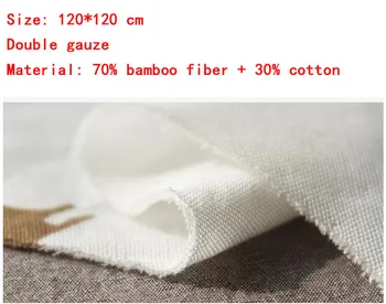 Tkanino prameni plasti Bambusa+bombaž Otroška tkanino odeje Swaddles Novorojenčka Odeje Gaza za malčke zaviti sleepsack swaddleme frotir