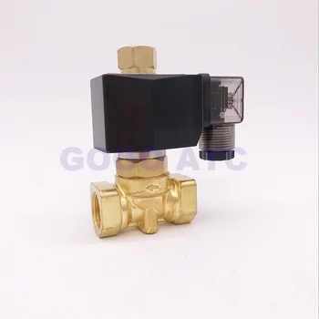 GOGO 2 način medenina vode Običajno odpre magnetni ventil 1/4 3/8 1/2 palčni AC 220V 24V 12V Odprtino 10 mm 16bar PXC tlaka ventil