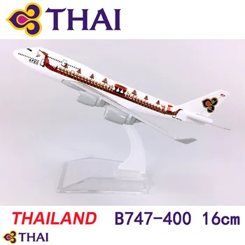 16 1:400 B747-400 model THAI airlines 