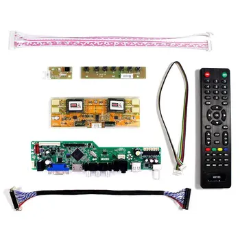 Krmilnik Odbor Komplet za LM190WX1-TLC1 LM190WX1-TLC2 TV+HDMI+VGA+AV+USB LCD LED zaslon za Voznika Odbor