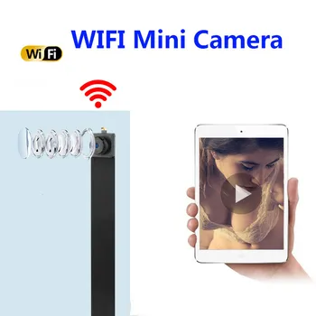 2020 NOVO 1080P Full HD H. 264 Ultra Mini WIFI Prilagodljiv Fotoaparat, Video Audio Snemalnik Zaznavanje Gibanja Kamere IP P2P Mikro Cam