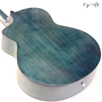 Masivni les smreka vrh modre barve, akustične kitare, 41 palčni fra design high gloss 6 string folk kitara 2020 nov prihod