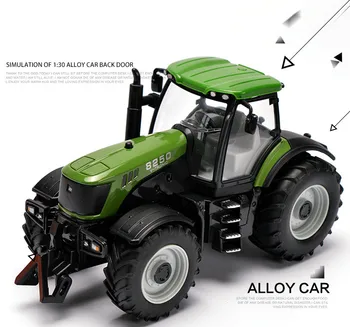 Visoke kakovosti 1:30 traktor die litega zlitine model,simulirano kovinski zvok in drsna inženiring toy model,brezplačna dostava