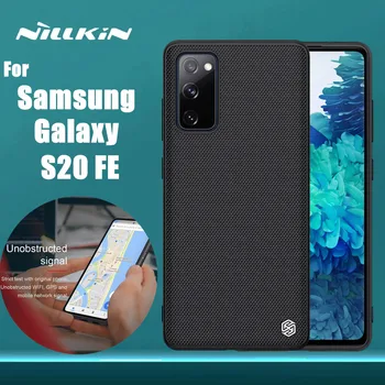 Nillkin za Samsung Galaxy S20 FE 2020 primeru hrbtni pokrovček Teksturirane zaščitna Nilkin najlon vlaken TPU PC primerih