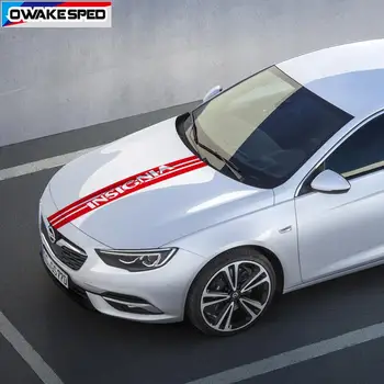Avto Styling Šport Bonnet Proge Auto Kapuco Dekor Nalepke Telo Pokrov Motorja Vinilne Nalepke Za Opel Insignia OPC