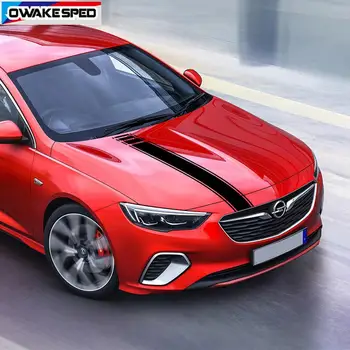 Avto Styling Šport Bonnet Proge Auto Kapuco Dekor Nalepke Telo Pokrov Motorja Vinilne Nalepke Za Opel Insignia OPC