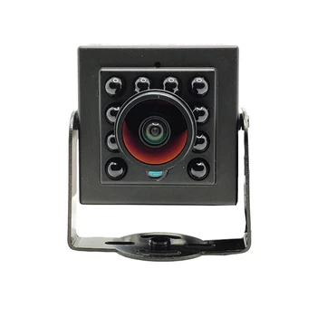 2MP/3MP/4MP Mini IP POE Kamere Night Vision IP Cam širokokotni 1,8 MM Audio Varnostne Kamere Majhen Nadzor Video Kamera