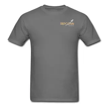Padavine T-shirt Moški Repconn Vesoljsko Vrhovi & Tees Fallout New Vegas T Shirt Igra Pismo Bombaž Black Tshirt Prostor Ulične X
