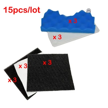 15Pcs/veliko Pene filtri za samsung DJ63-00669A SC43 - 47 SC4340 SC4380 SC457 DJ63-01211A čiščenje filtrov za nadomestne dele