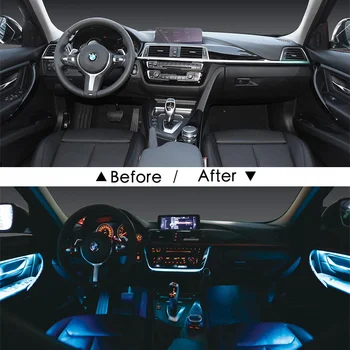 Za BMW 2 seriji avto dekorativni auto okoljske svetlobe led trak za F22/F44/F45/F46 Gran Coupé avto tuning