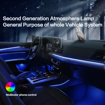 Za BMW 2 seriji avto dekorativni auto okoljske svetlobe led trak za F22/F44/F45/F46 Gran Coupé avto tuning