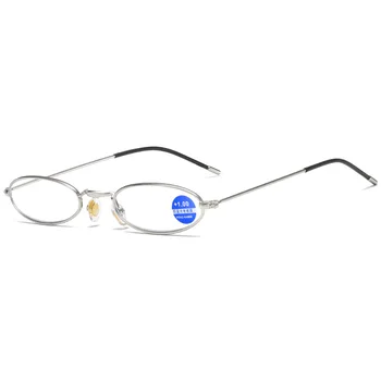 Seemfly Mini Modni Obravnavi Očala Smolo Objektiv Super Majhne Presbyopic Očala Z Aluminij Zlitine Primeru S Stopnjo +1.0 +4.0