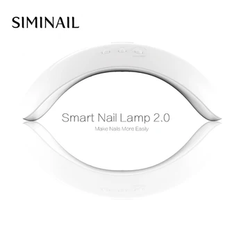 SIMINAIL UV-LED Lučka za Nohte 48W Sušilnik za Sušenje Nohtov Prenosni Sonce z 21pcs Led Časovnik Nastavitev LCD-Zaslon 48w