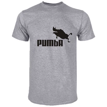 2019 novo poletje PUMBA črke priložnostne vroče žigosanje moška T-shirt majica