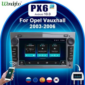 PX6 2 DIN Android 10 avtoradia Za Opel Vauxhall Astra H, G, J Vectra Antara Zafiri Corsa Vivaro Meriva Veda avtomobilski stereo sistem auto avdio