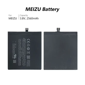 Nove Nadomestne Baterije BT53 za MeiZu pro 6 baterije Za Meizu Pro6 M570C M570M M570Q M570H Mobilnega Telefona, Baterije, 2560 mah
