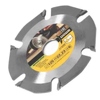 125 mm 6T Krožne Žage Multitool Mlinček Videl Disk Karbida, ki se Odlagajo Lesa, Rezanje Disk Carving Disk Rezila za Kotni Brusilniki